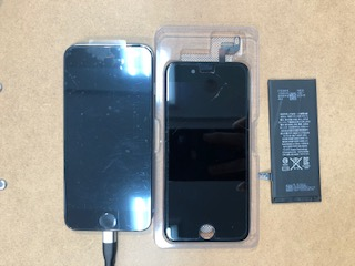 【姉妹店修理】iPhone６Ｓ画面/バッテリー＊和泉市iPhone修理・電池交換＊